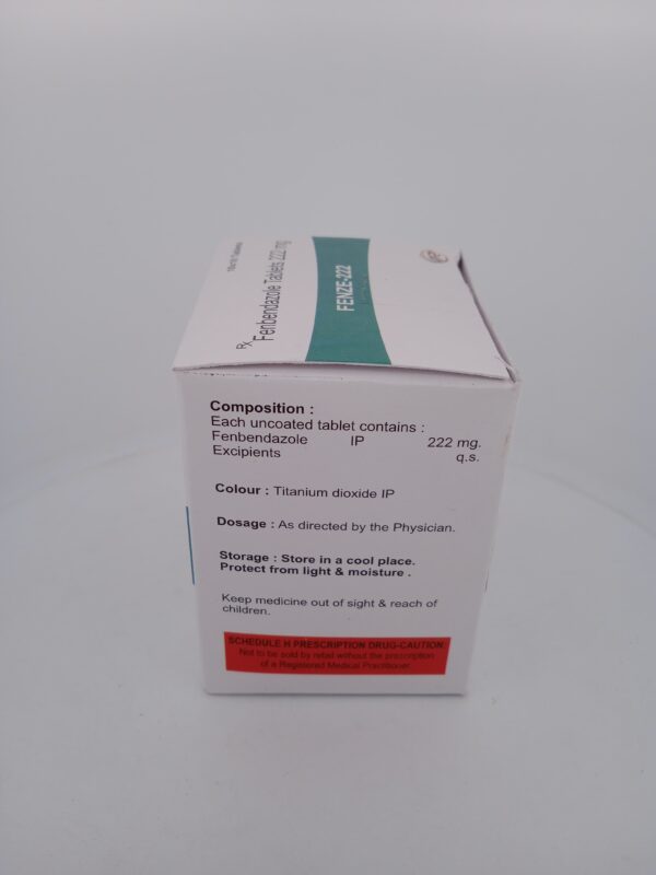 FENZE 222 MG - 10 TABLETS - Image 3