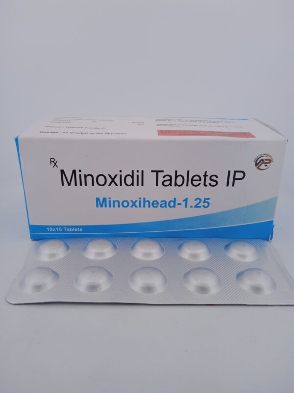 MINOXIHEAD 1.25 MG - 10 TABLETS - Image 2