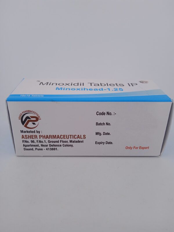 MINOXIHEAD 1.25 MG - 10 TABLETS - Image 4