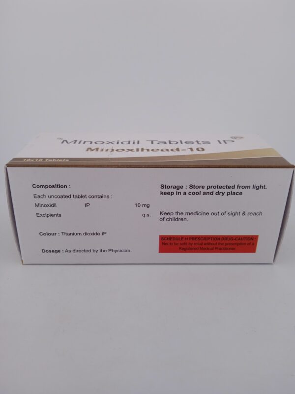 MINOXIHEAD 10 MG - 10 TABLETS - Image 3