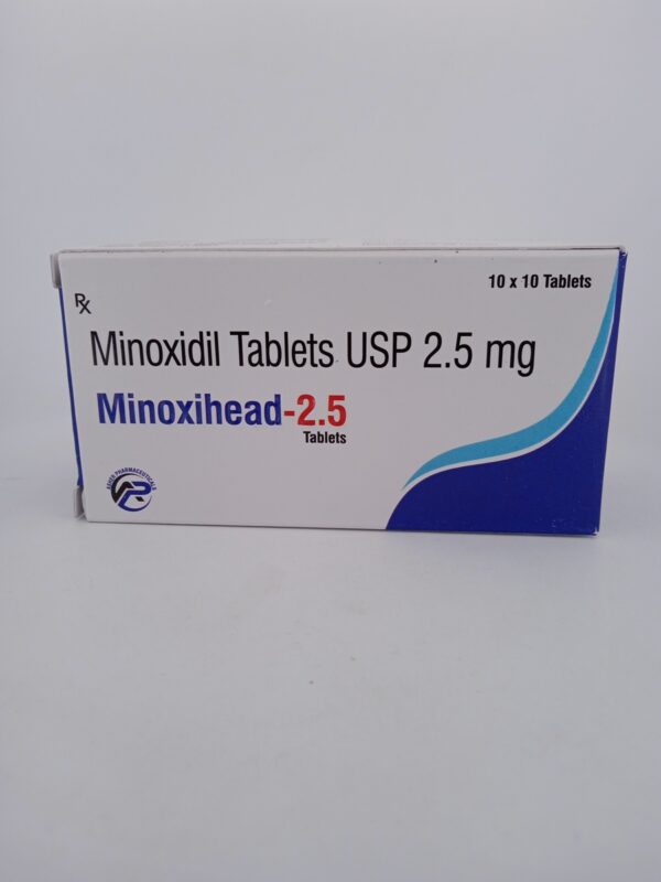 MINOXIHEAD 2.5 MG - 10 TABLETS