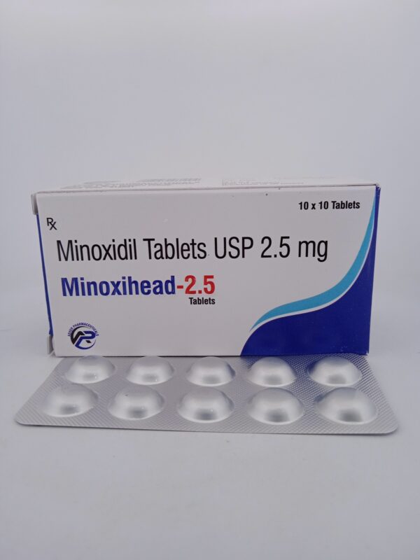 MINOXIHEAD 2.5 MG - 10 TABLETS - Image 2