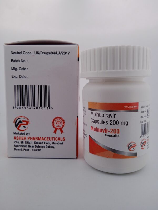 MOLNUVIR 200 MG - 40 CAPSULES - Image 2